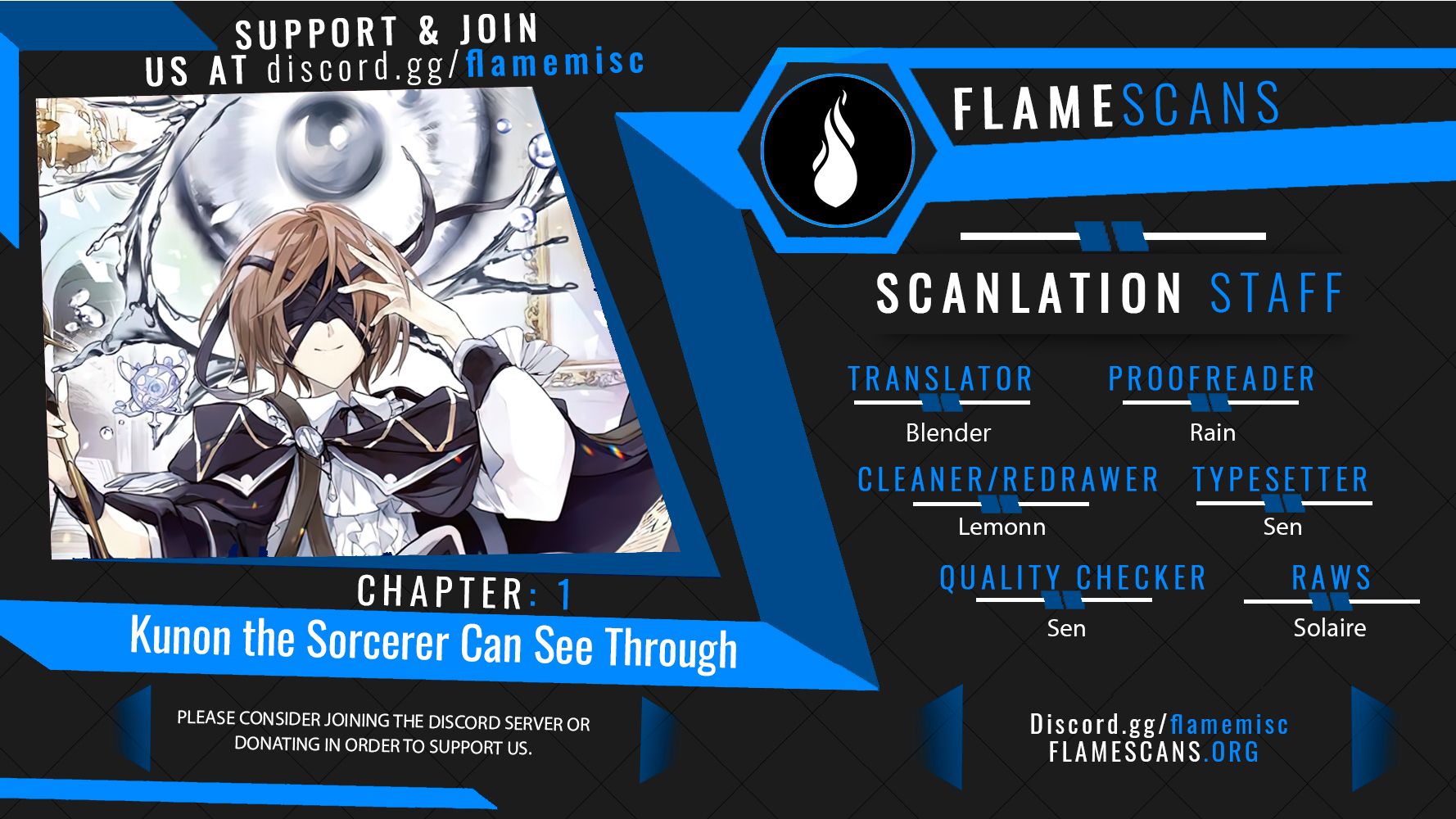Read Kunon the Sorcerer Can See Pt Manga Online