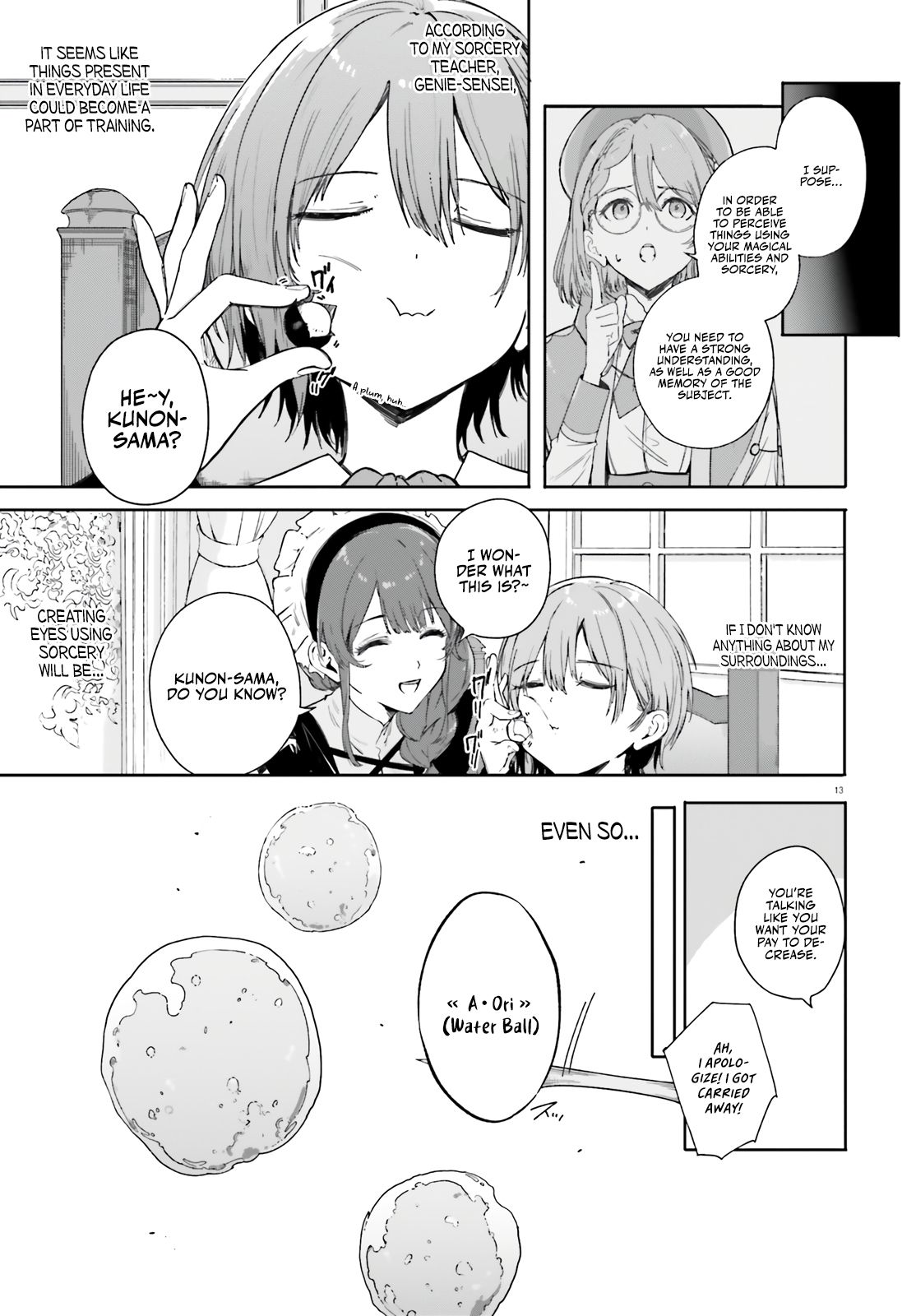 Read Kunon the Sorcerer Can See Pt Manga Online
