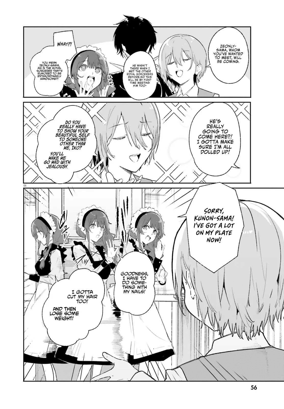 Read Kunon the Sorcerer Can See Pt Manga Online