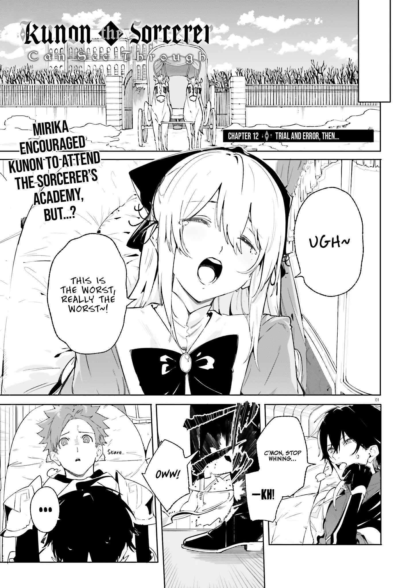 Read Kunon the Sorcerer Can See Pt Manga Online