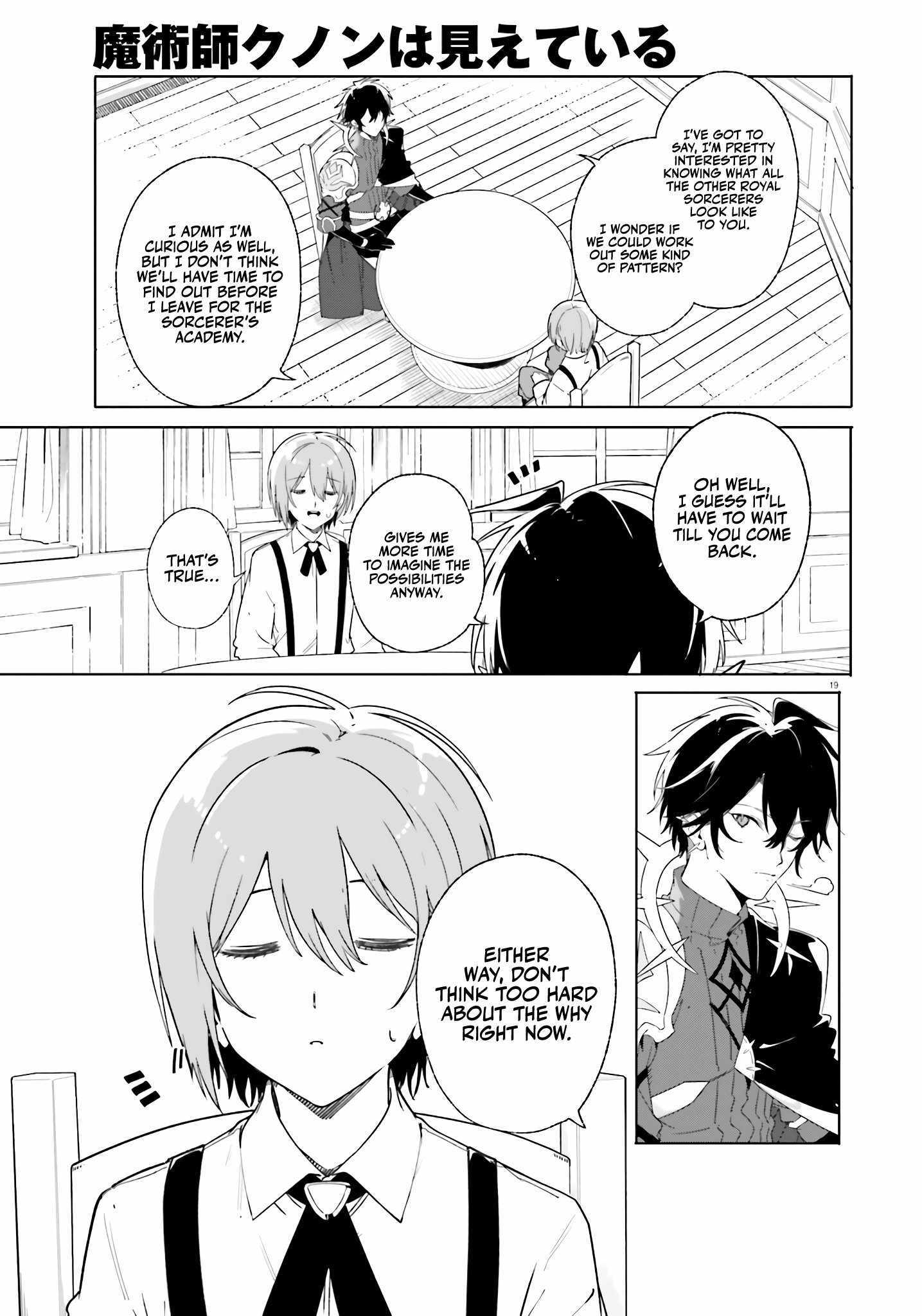 Read Kunon the Sorcerer Can See Pt Manga Online