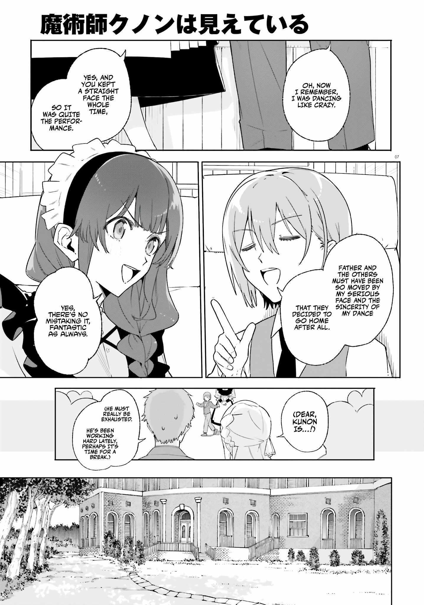 Read Kunon the Sorcerer Can See Pt Manga Online