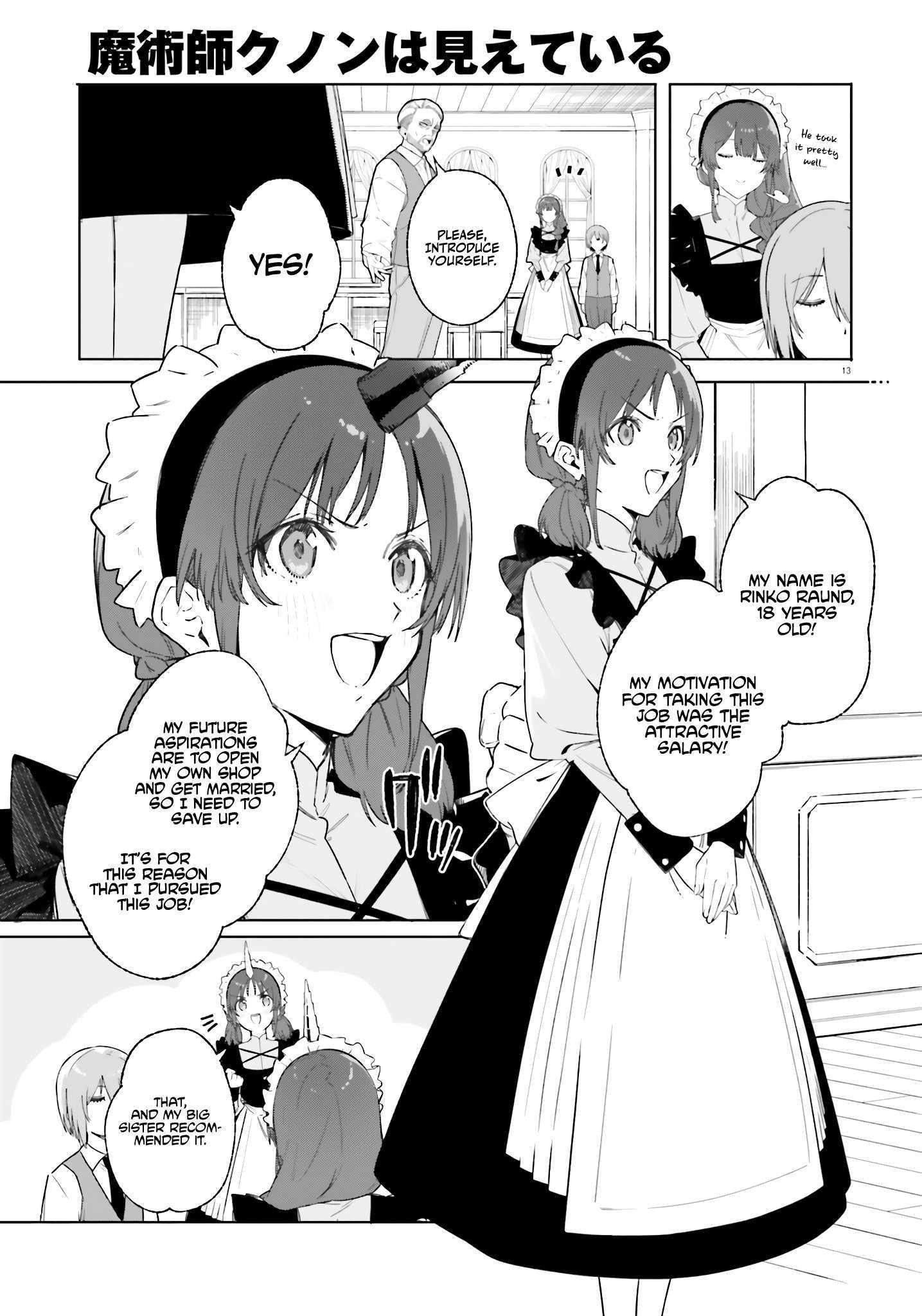 Read Kunon the Sorcerer Can See Pt Manga Online