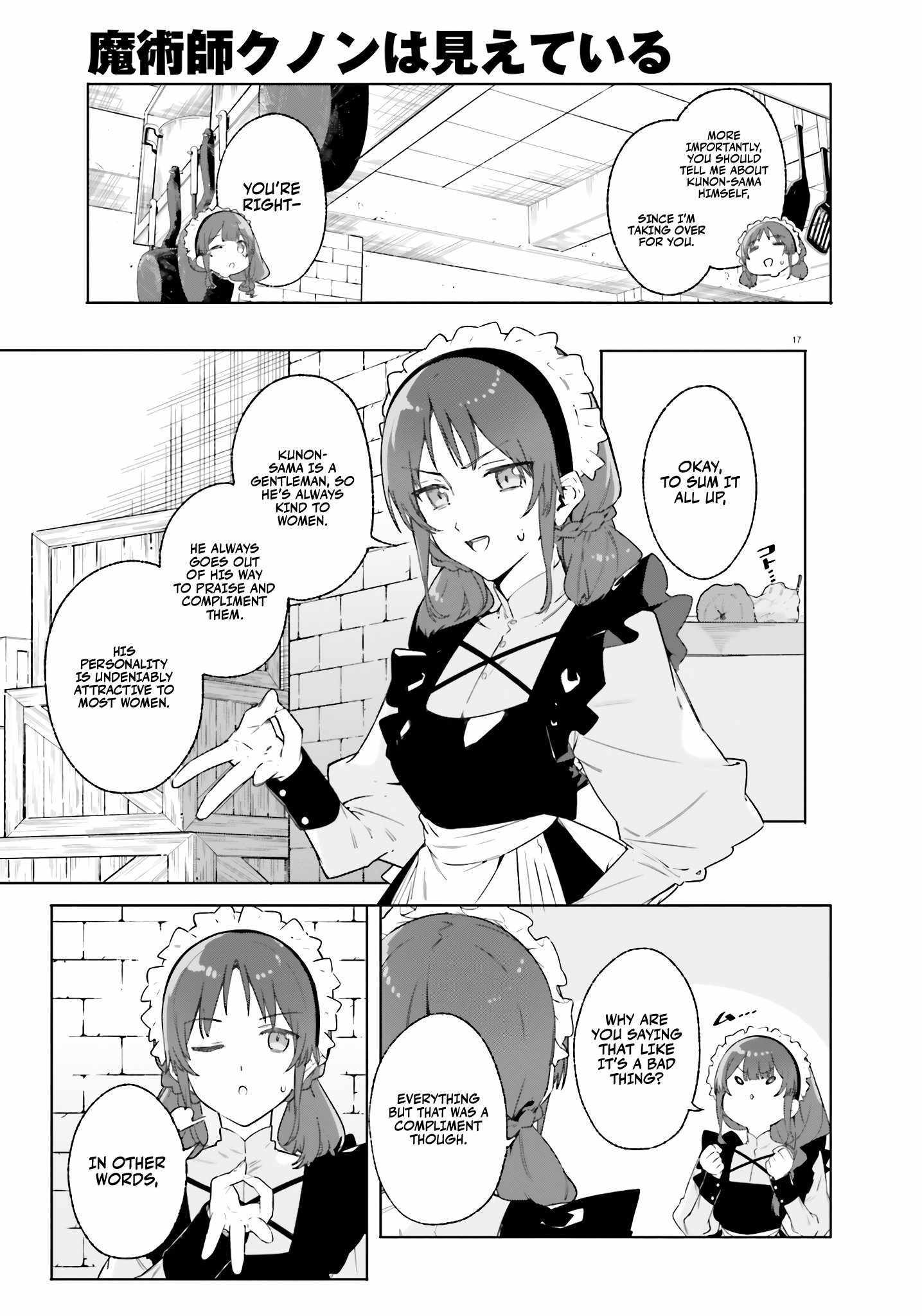 Read Kunon the Sorcerer Can See Pt Manga Online