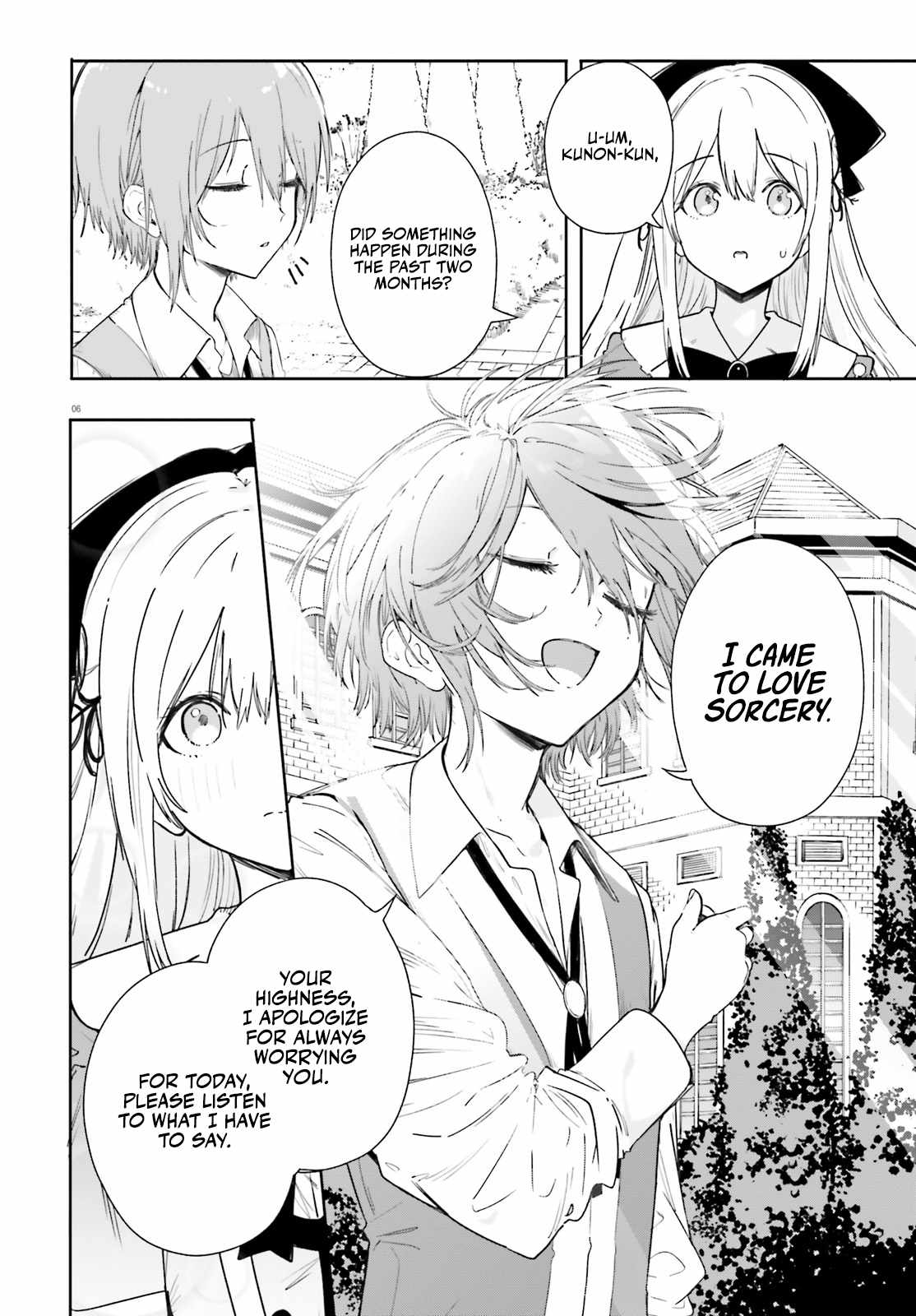 Read Kunon the Sorcerer Can See Pt Manga Online