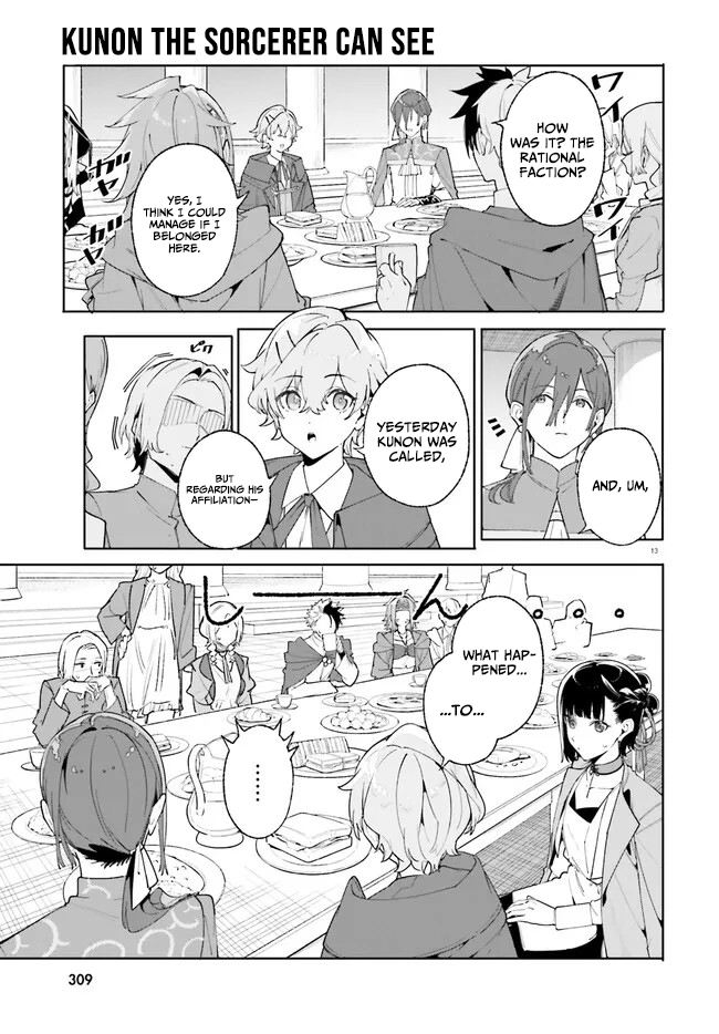 Read Kunon the Sorcerer Can See Pt Manga Online