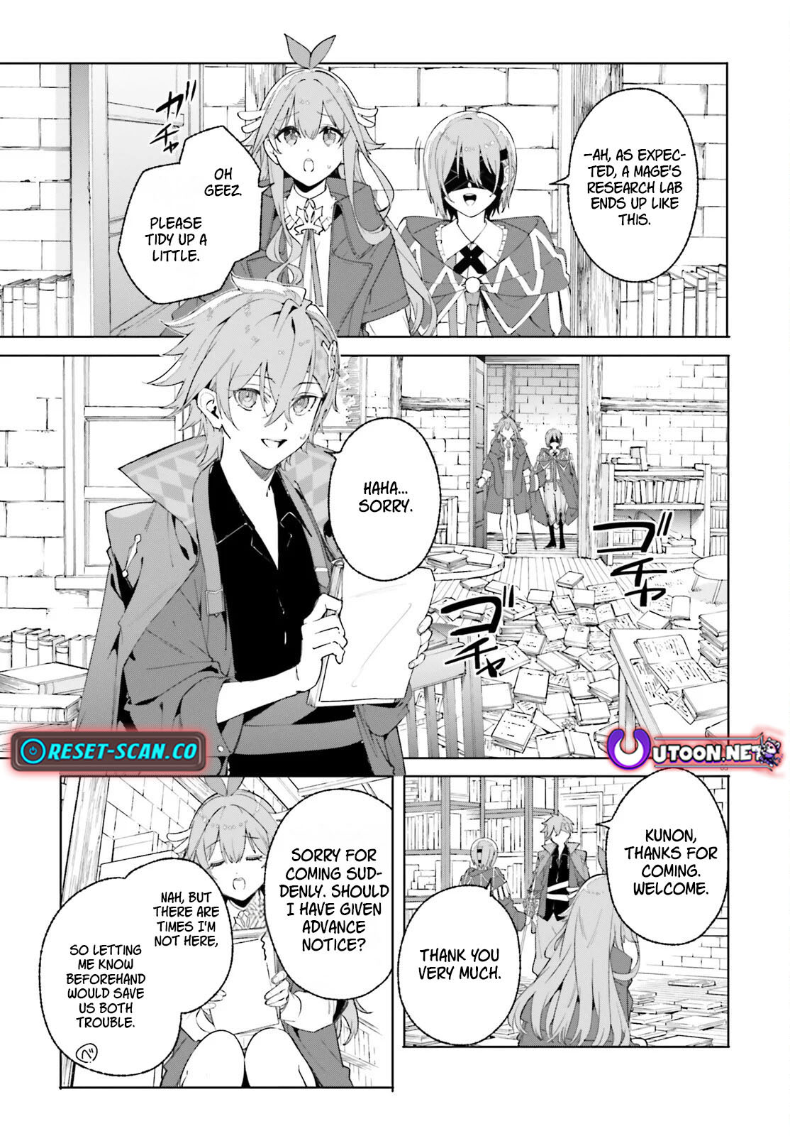 Read Kunon the Sorcerer Can See Pt Manga Online