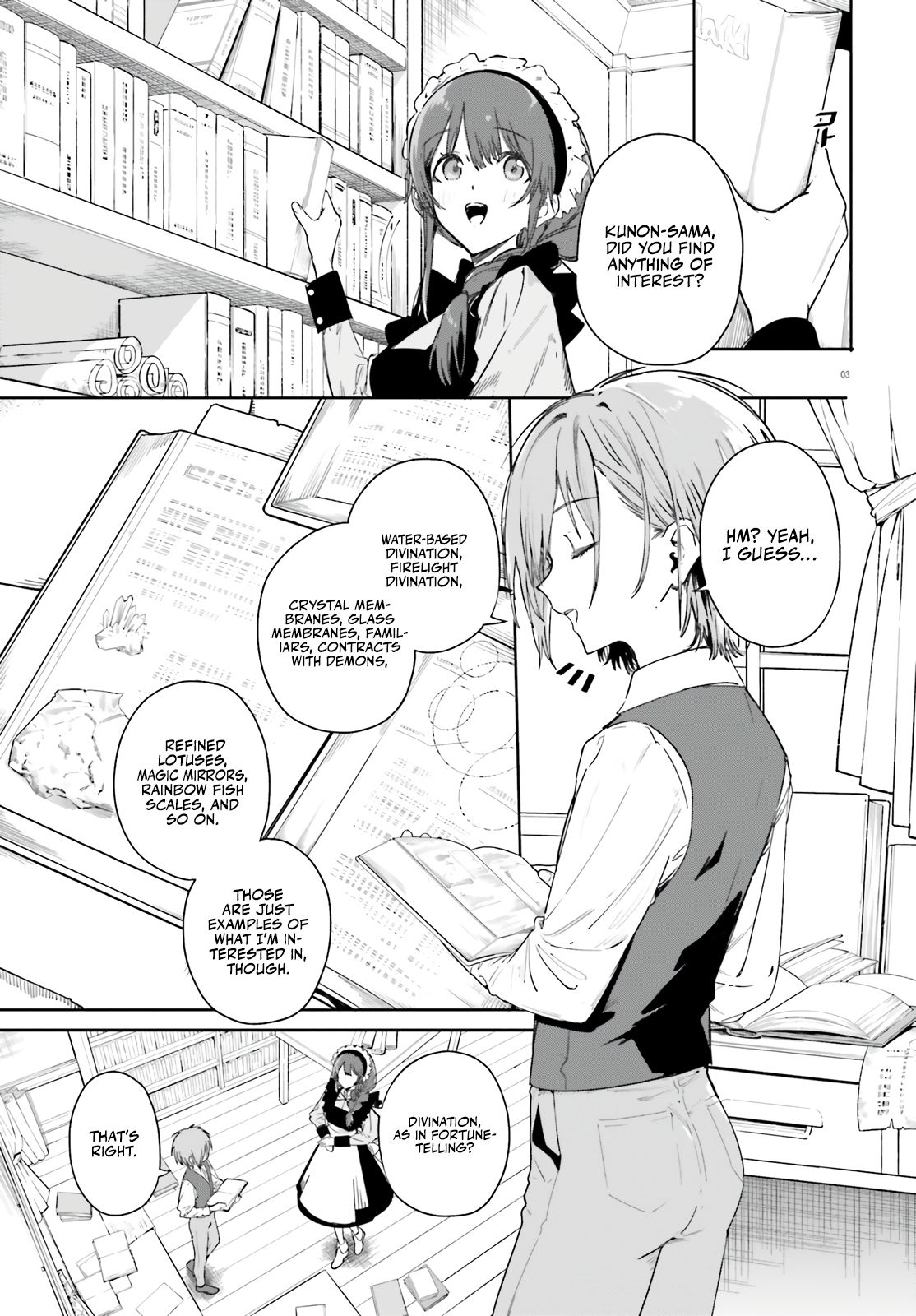 Read Kunon the Sorcerer Can See Pt Manga Online