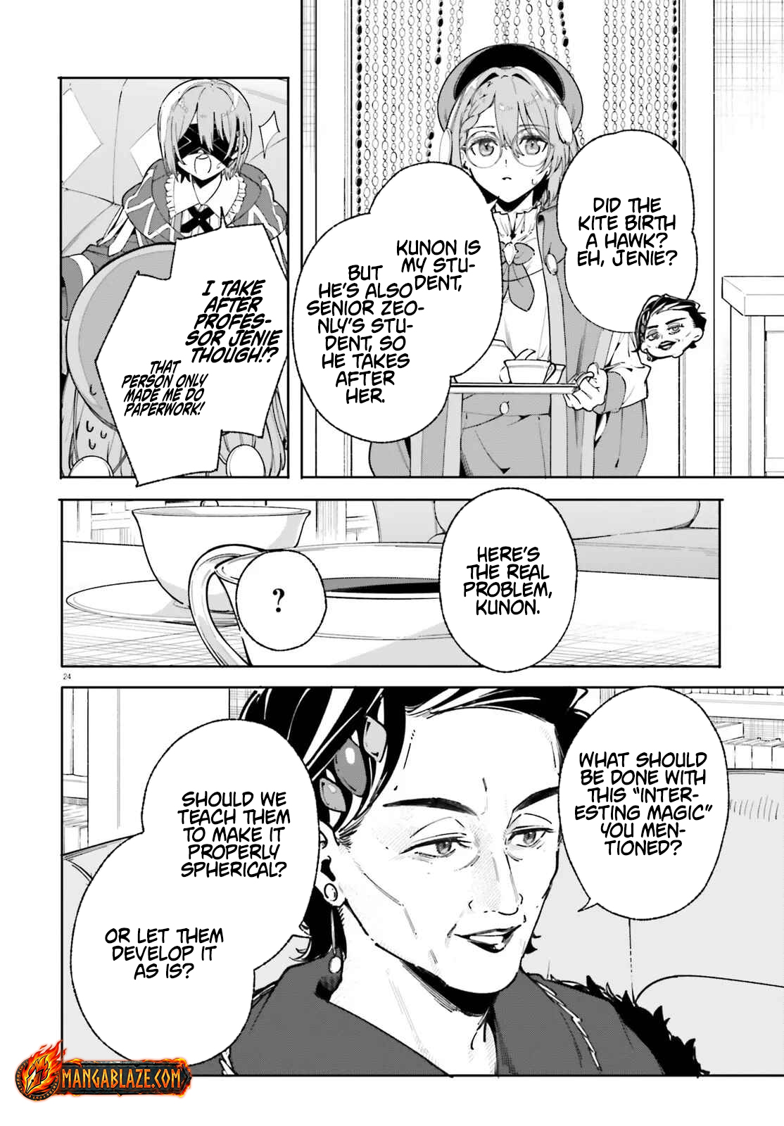 Read Kunon the Sorcerer Can See Pt Manga Online
