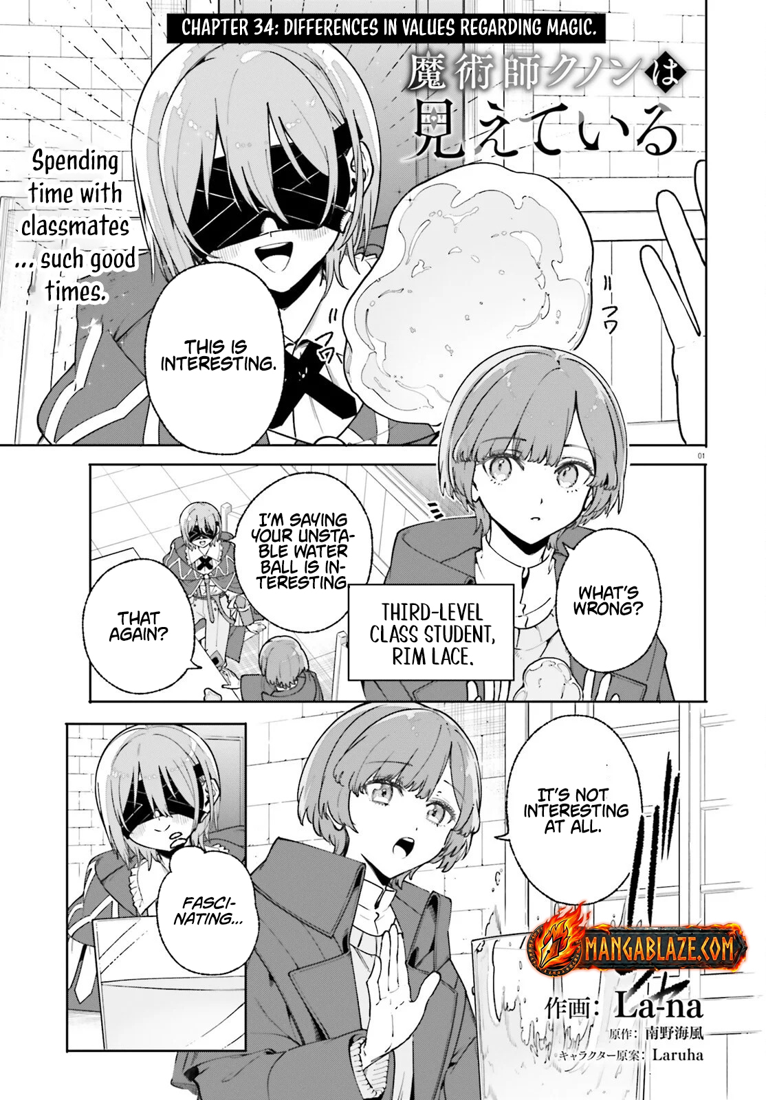 Read Kunon the Sorcerer Can See Pt Manga Online