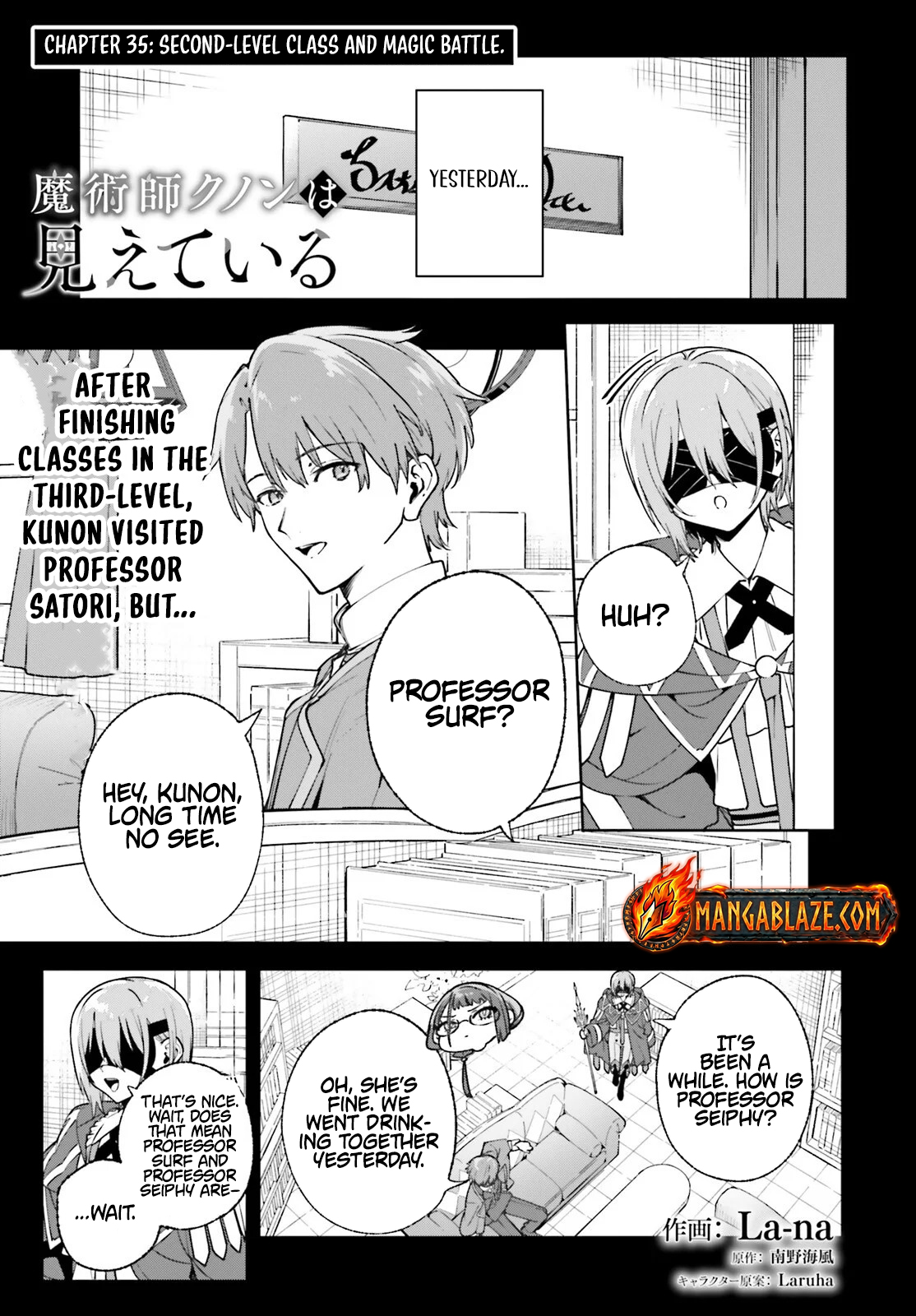 Read Kunon the Sorcerer Can See Pt Manga Online