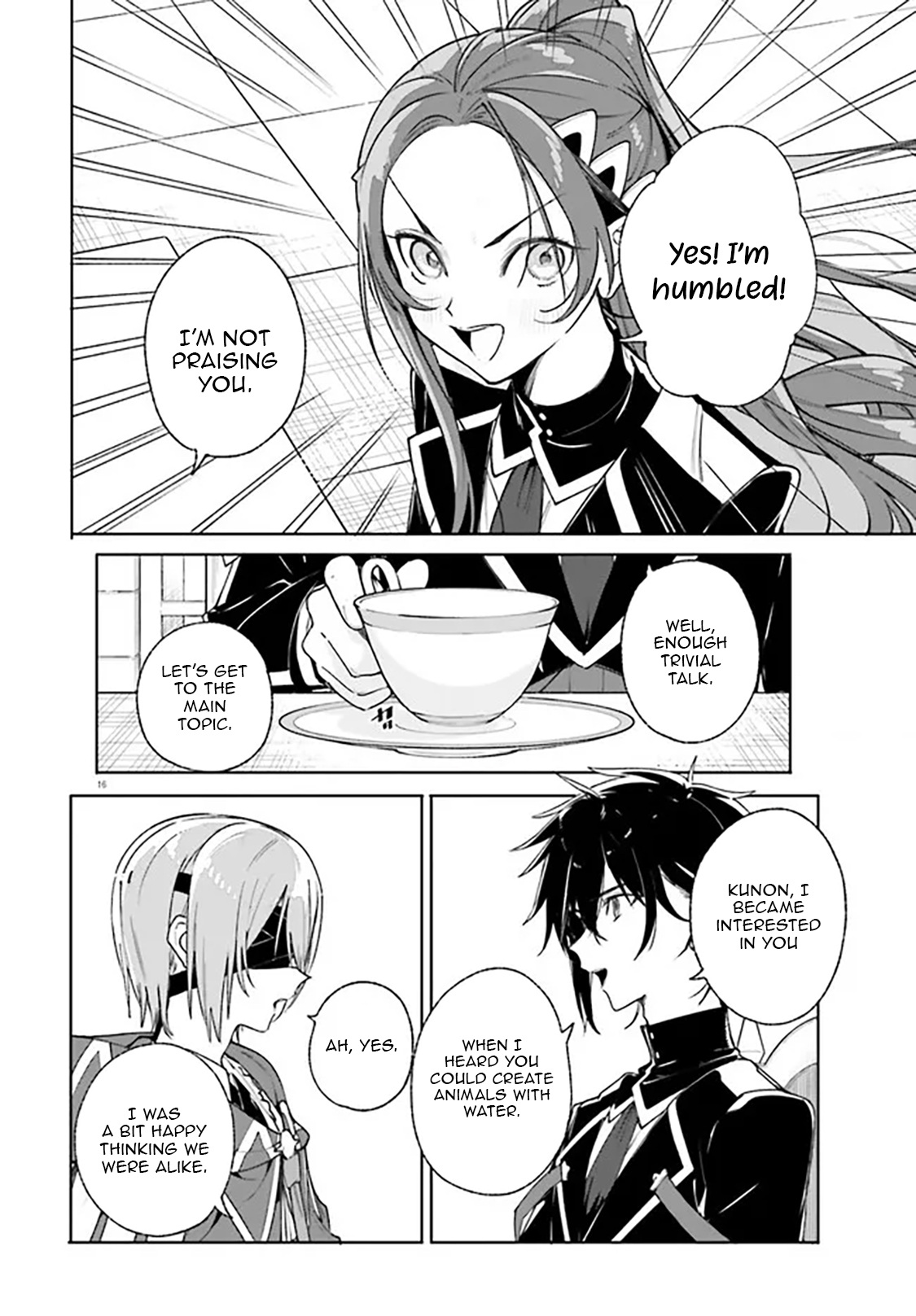 Read Kunon the Sorcerer Can See Pt Manga Online