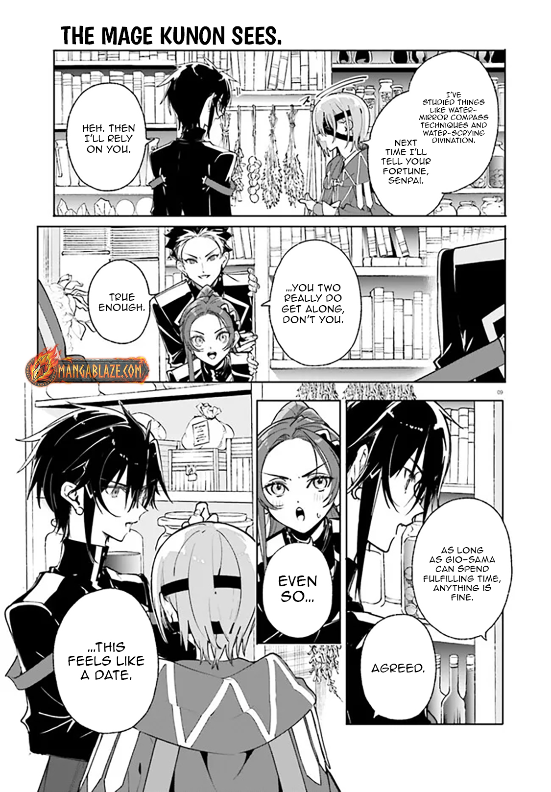 Read Kunon the Sorcerer Can See Pt Manga Online