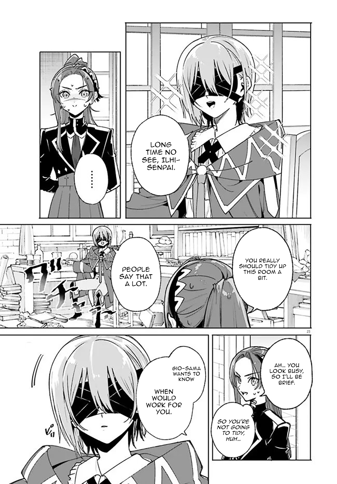Read Kunon the Sorcerer Can See Pt Manga Online