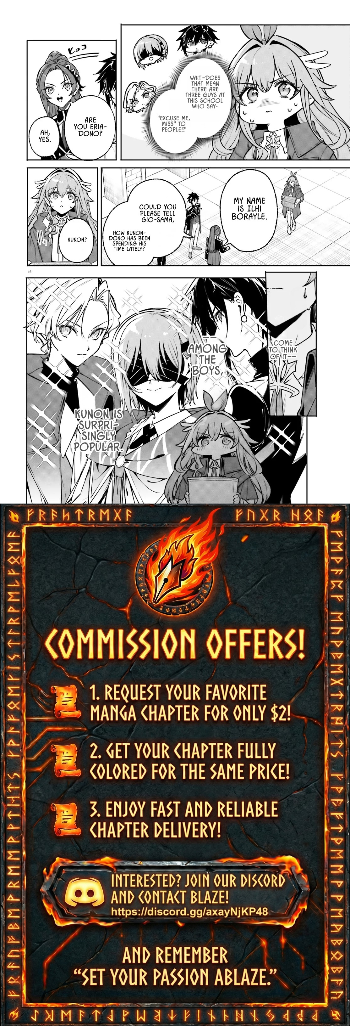 Read Kunon the Sorcerer Can See Pt Manga Online