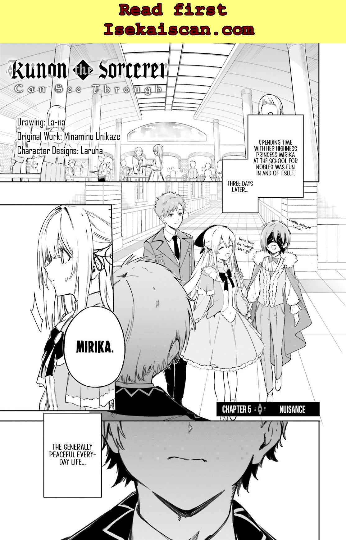 Read Kunon the Sorcerer Can See Pt Manga Online