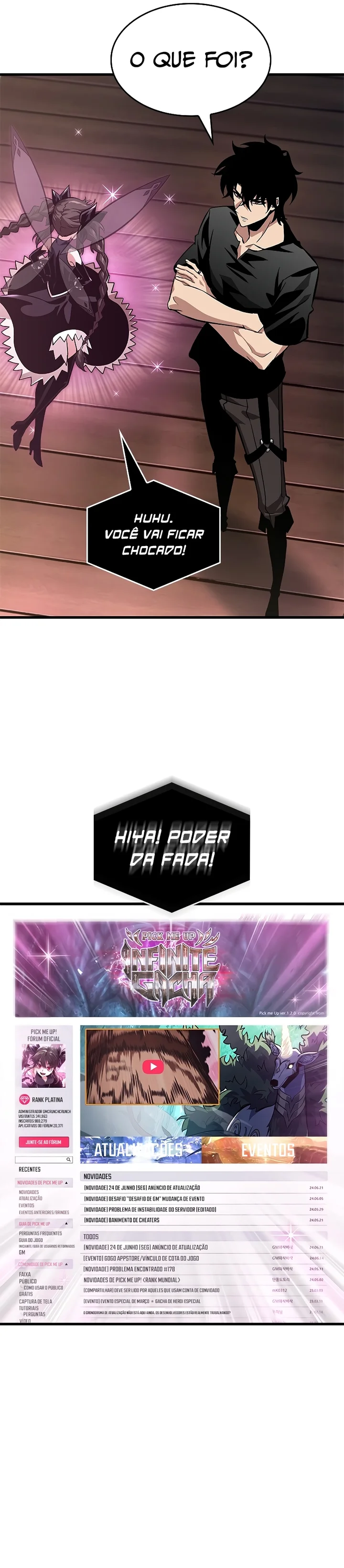 Read Me Escolha, Infinite Gacha Pt Manga Online