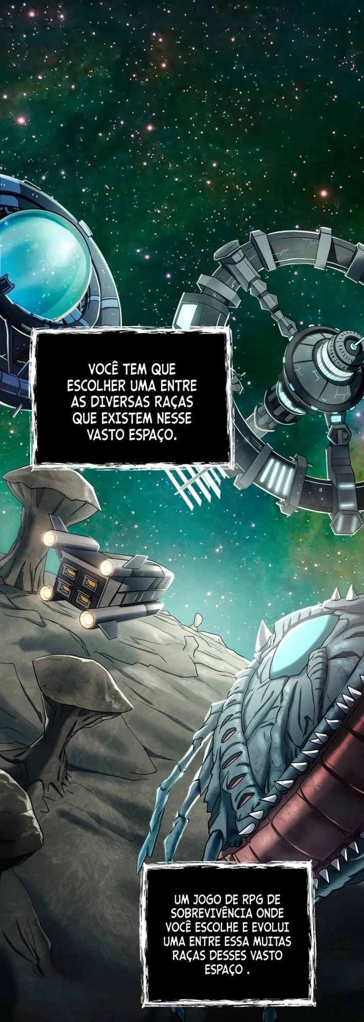 Read Me Tornei Um Monstro Espacial Evoluído Pt Manga Online