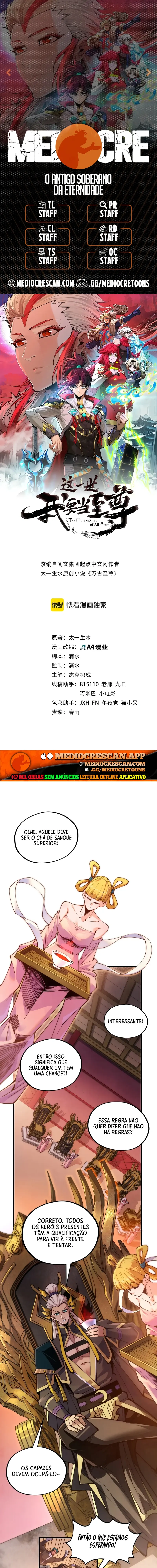 Read O Antigo Soberano da Eternidade Pt Manga Online