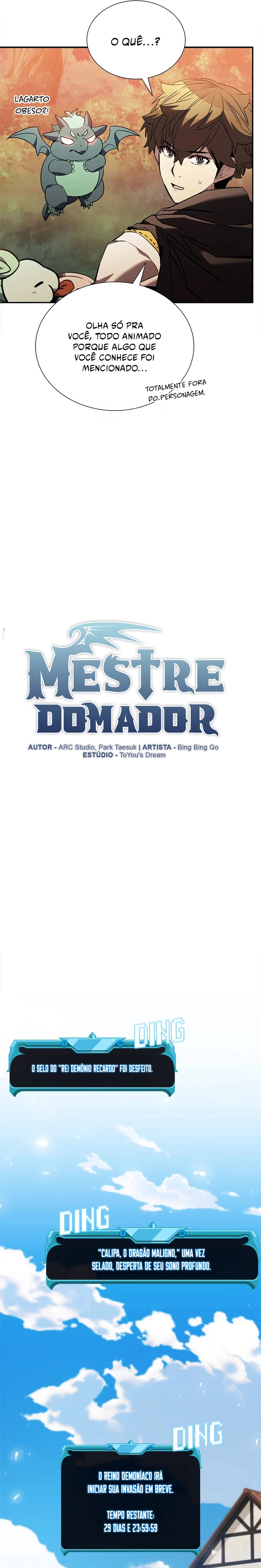 Read O Mestre Domador Pt Manga Online