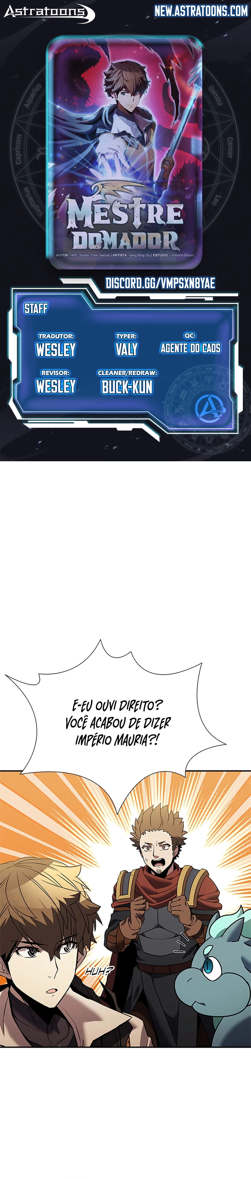Read O Mestre Domador Pt Manga Online