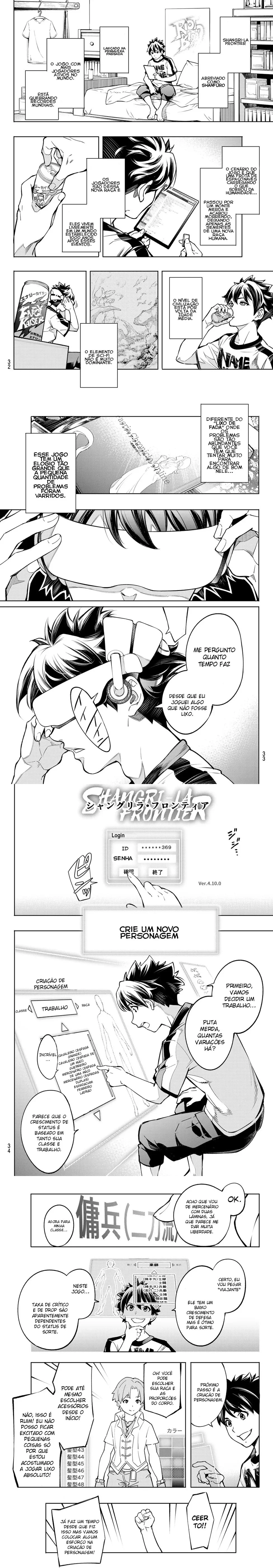 Read Shangri-la Frontier Pt Manga Online
