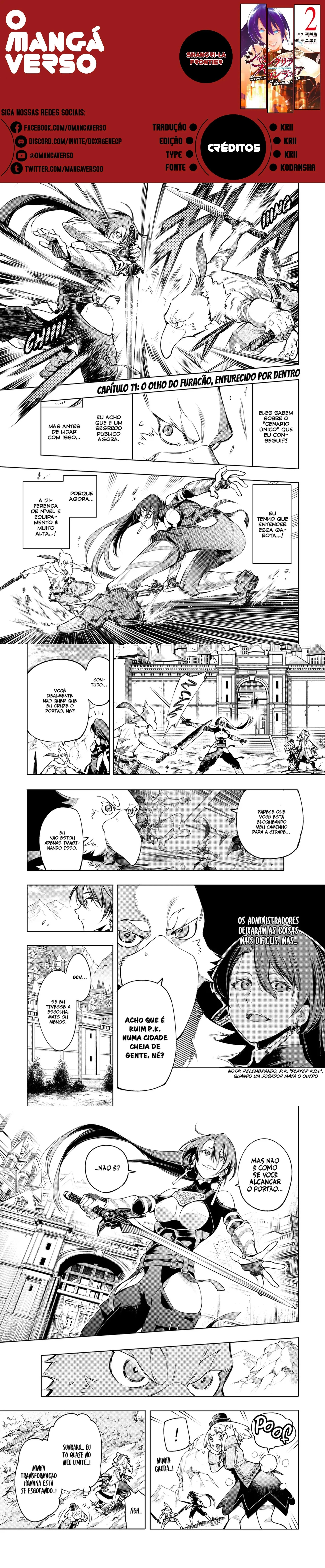 Read Shangri-la Frontier Pt Manga Online