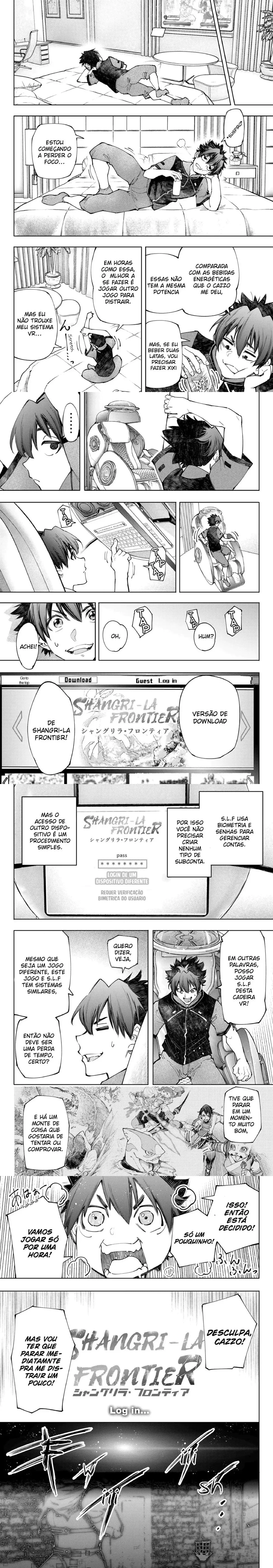 Read Shangri-la Frontier Pt Manga Online