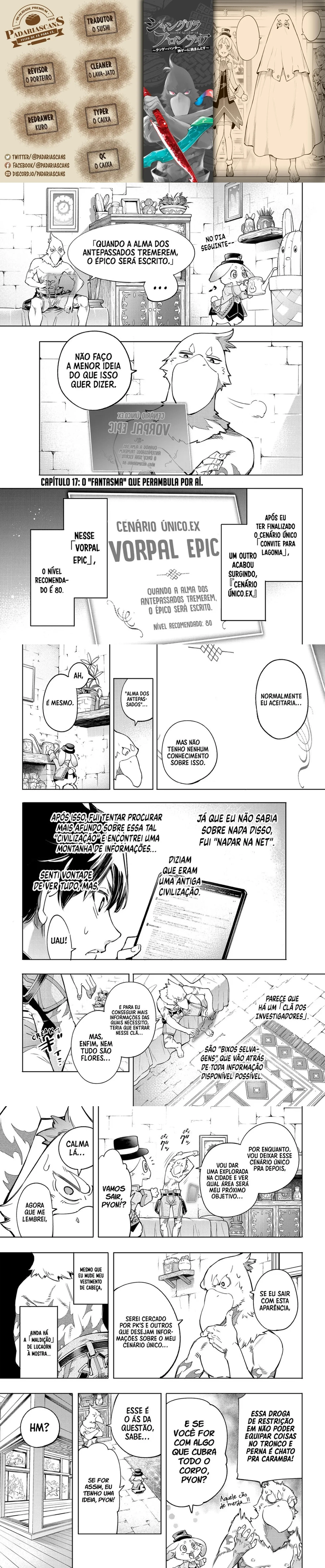 Read Shangri-la Frontier Pt Manga Online