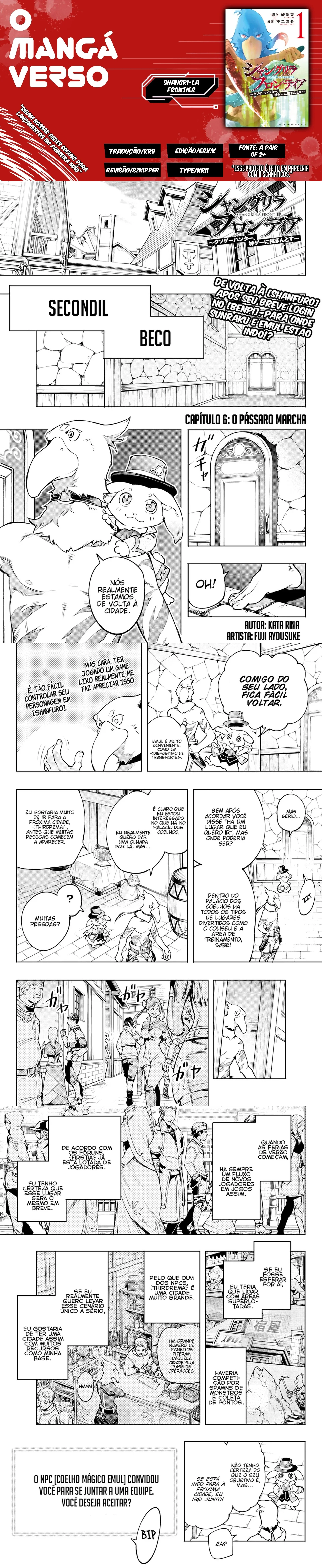 Read Shangri-la Frontier Pt Manga Online