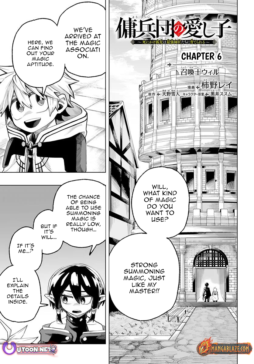 Read The Mercenary Group’s Beloved Child The Orphan on the Brink of Death is Raised by the Mightiest Masters Pt Manga Online