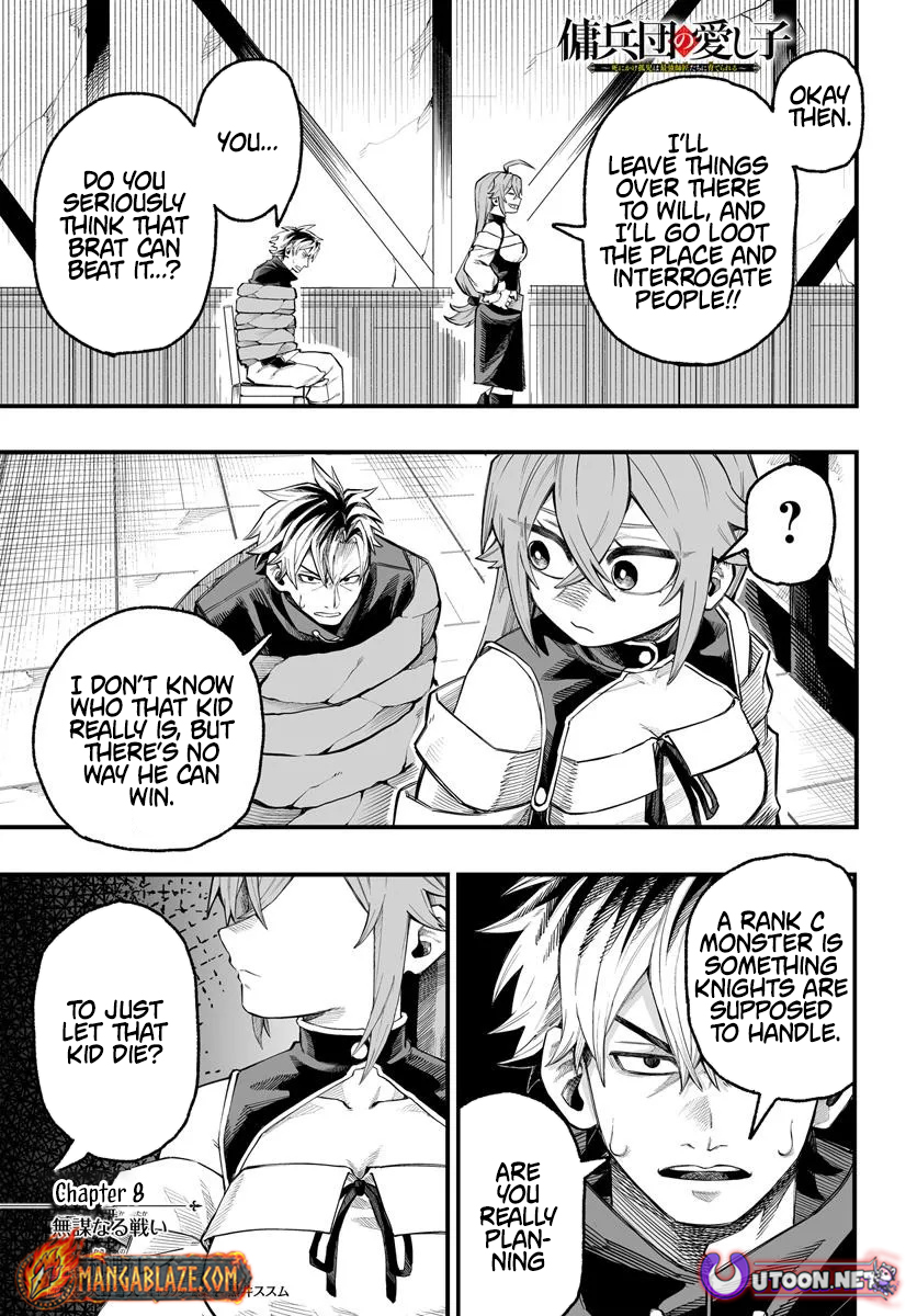 Read The Mercenary Group’s Beloved Child The Orphan on the Brink of Death is Raised by the Mightiest Masters Pt Manga Online