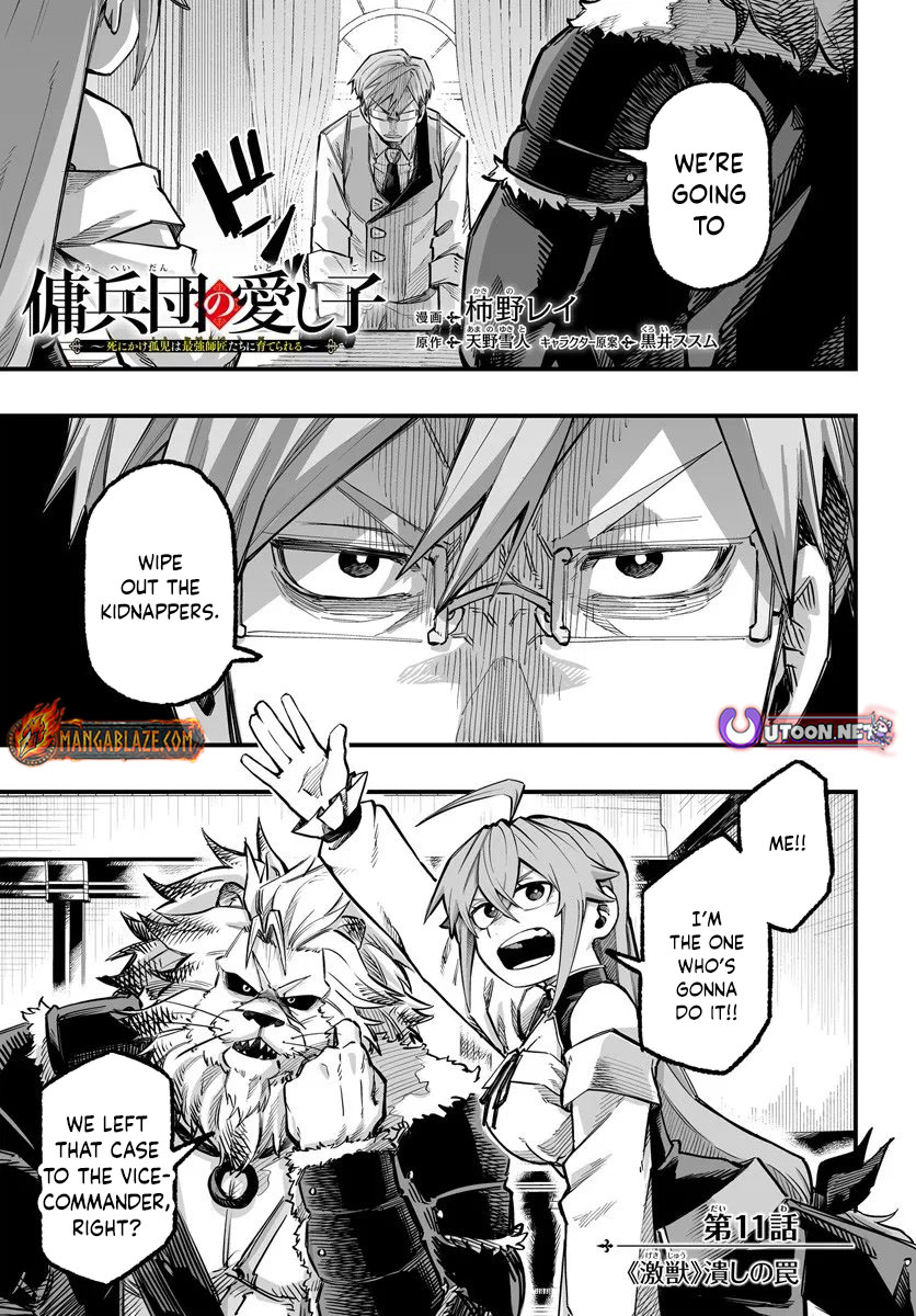Read The Mercenary Group’s Beloved Child The Orphan on the Brink of Death is Raised by the Mightiest Masters Pt Manga Online