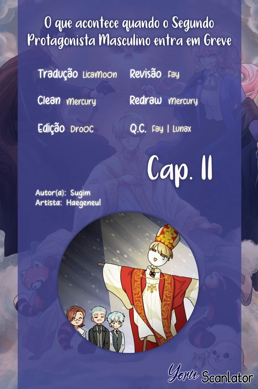 Read what happens when the second male lead goes on strike PT Manga Online