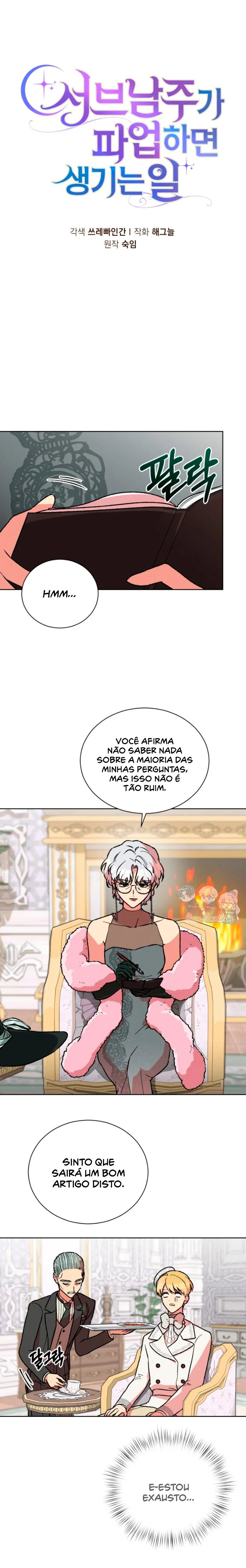 Read what happens when the second male lead goes on strike PT Manga Online